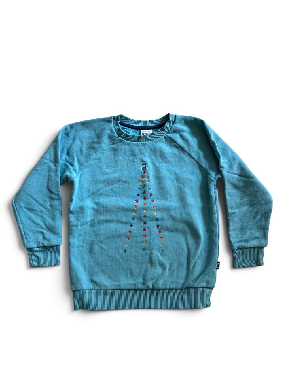 Kite organic rocket stars embroidered sweatshirt